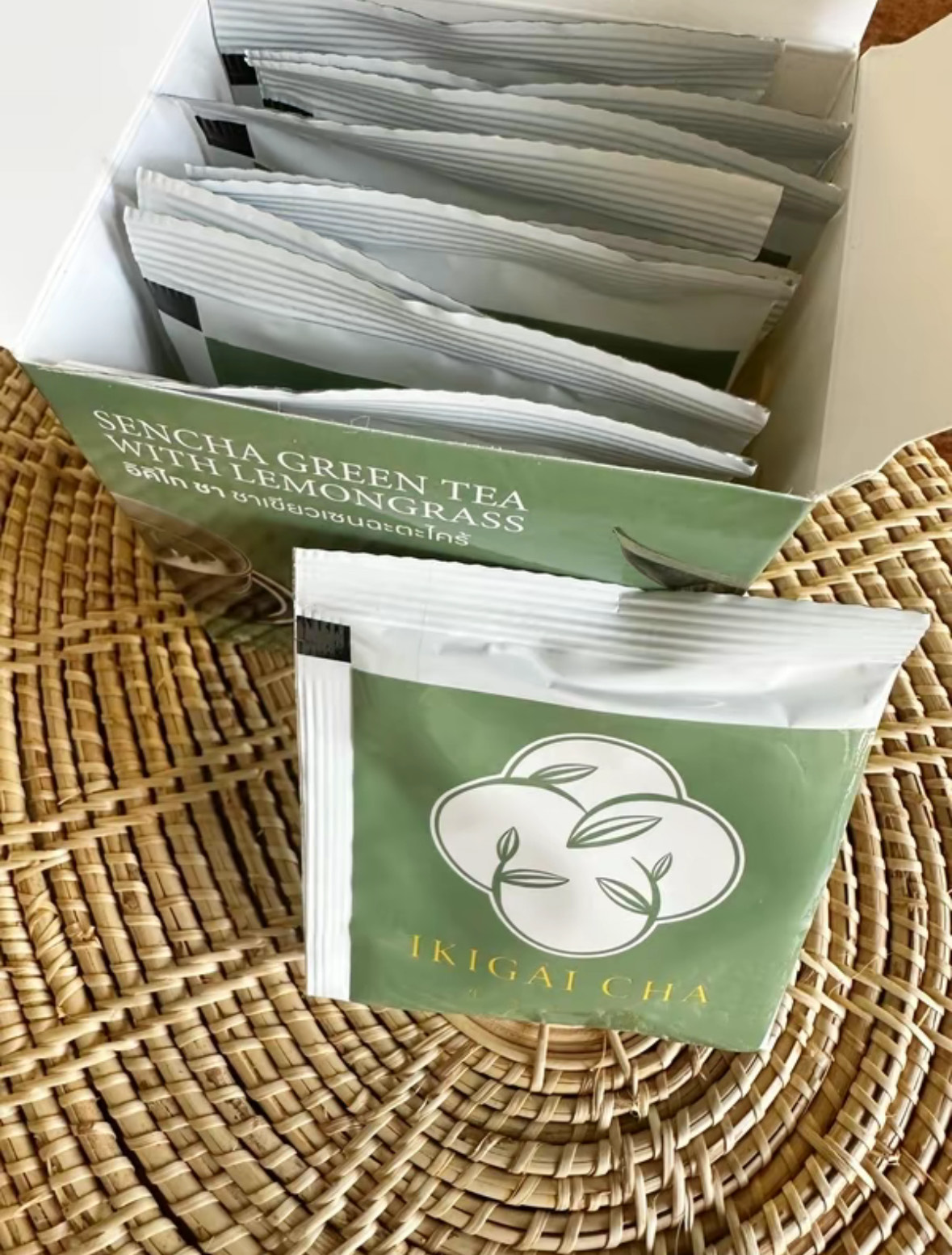 SENCHA GREEN TEA WITH LEMONGRASS by IKIGAI CHA